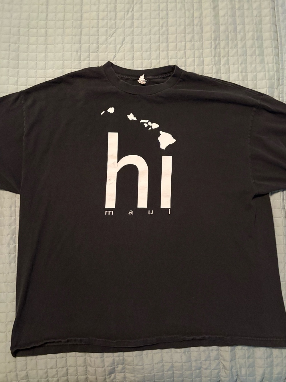 Maui, Hawaii Black & White Graphic T-Shirt